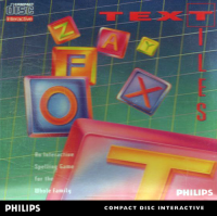 Text Tiles CD-i US box art